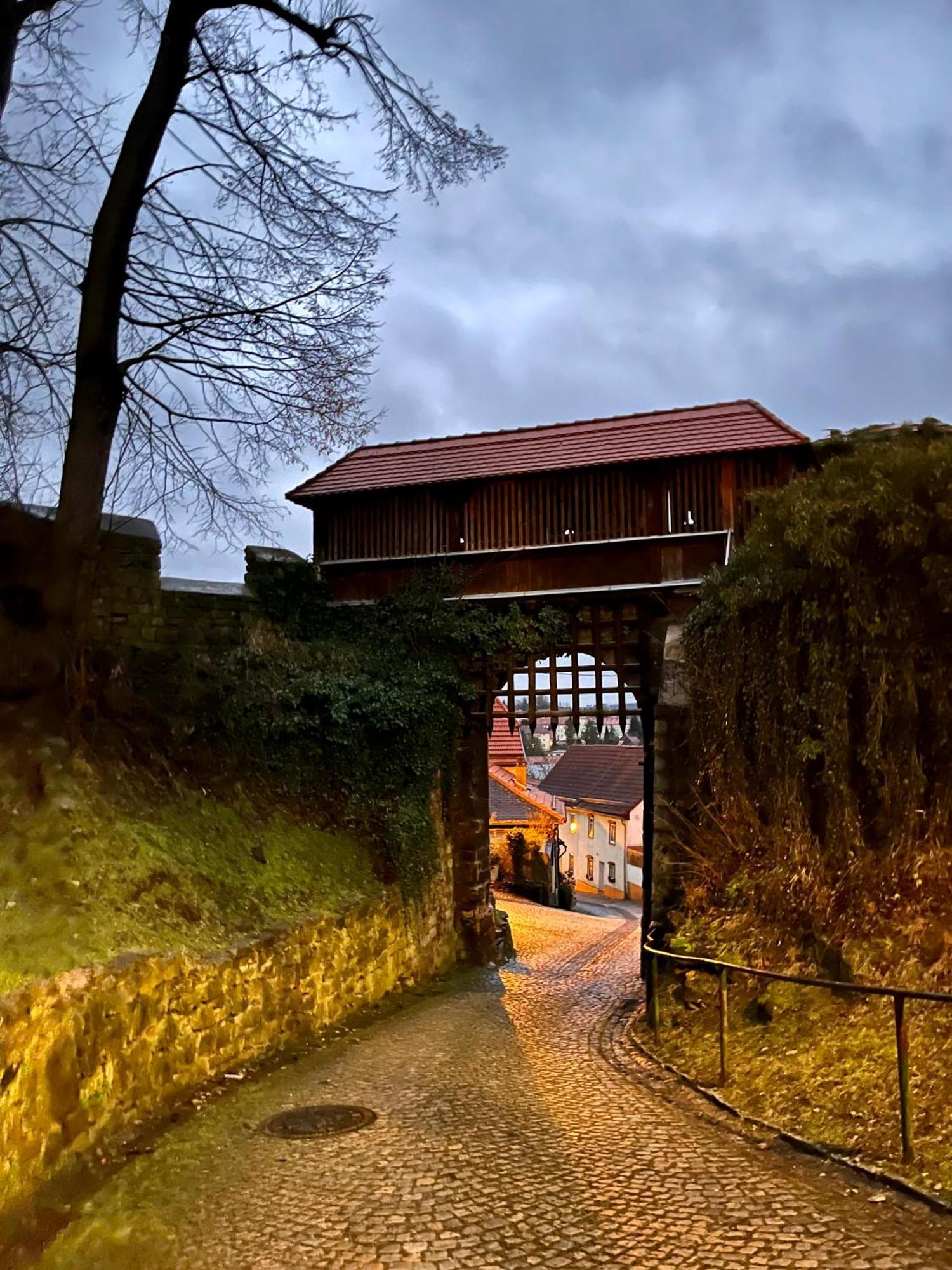 Delux Ferienwohnung Kunstgalerie Und Ilmradweg Kranichfeld Exterior photo