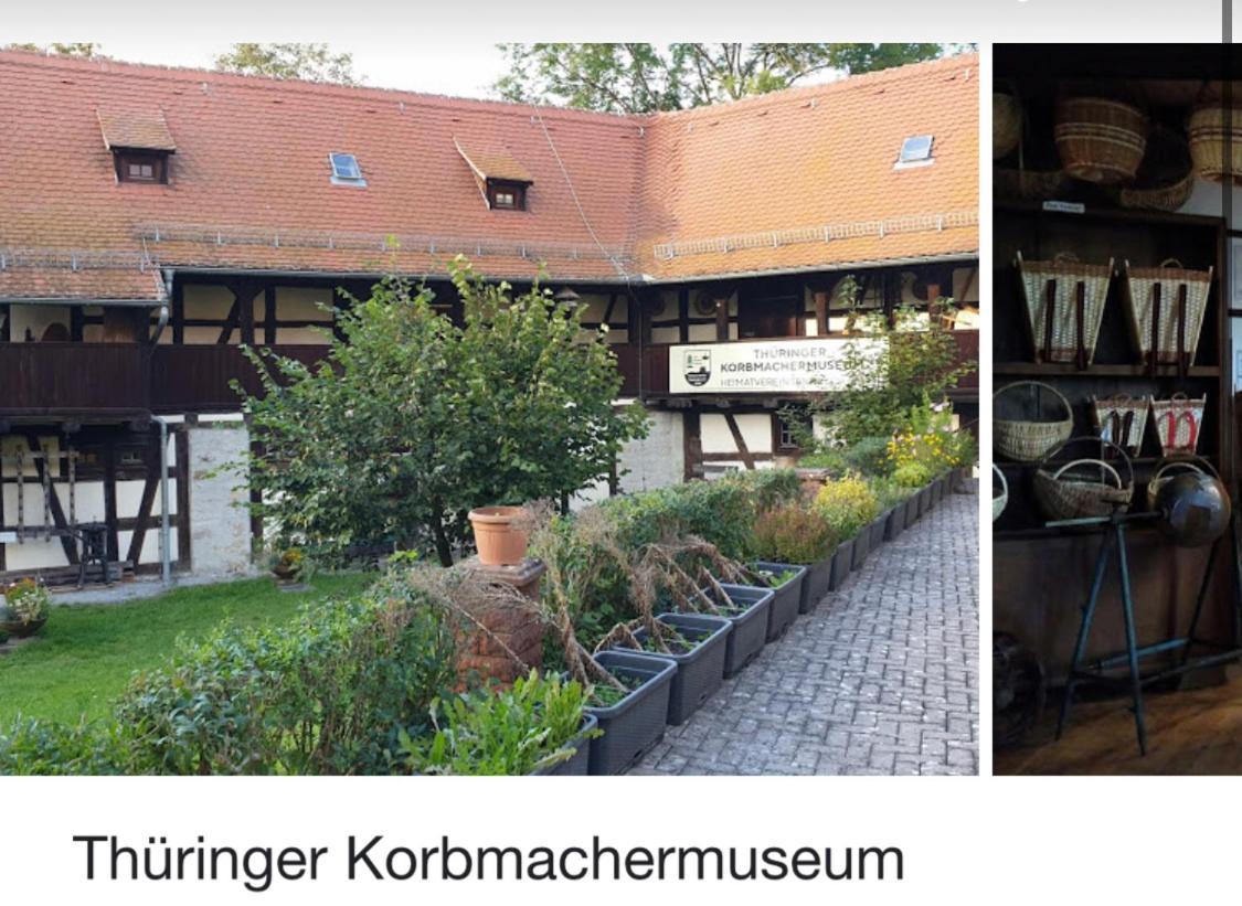 Delux Ferienwohnung Kunstgalerie Und Ilmradweg Kranichfeld Exterior photo